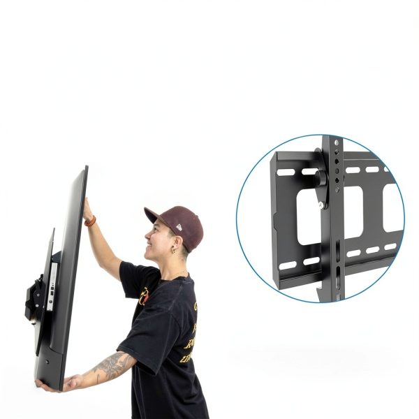 Mount It TV Wall Mount Heavy Duty Steel Tilting Design-4