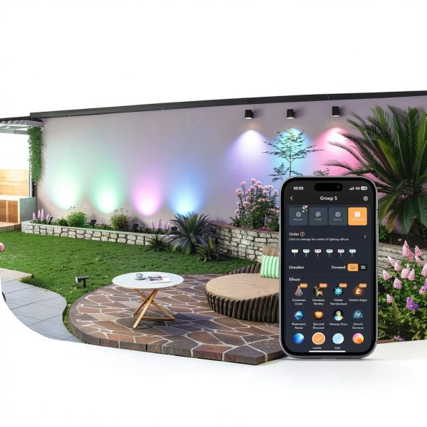 Linkind Solar Smart Lights Color Changing Outdoor Lighting-1
