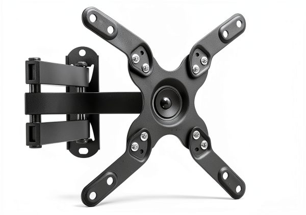 MI-2042L Full Motion TV Wall Mount Single Stud Installation-0