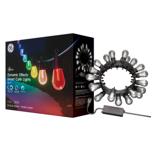 GE Cync Smart Outdoor String Lights Color Changing Voice-0