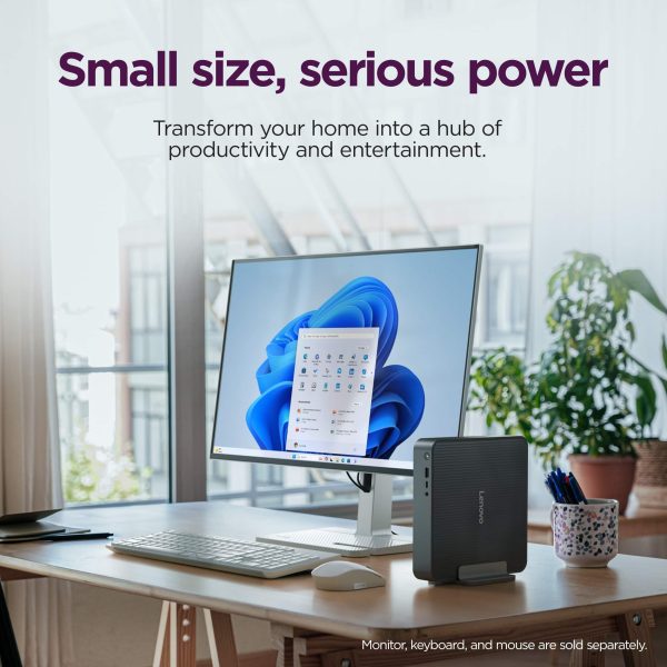 Lenovo IdeaCentre Mini Desktop Intel Core 7 16GB Memory-2