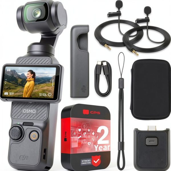DJI Osmo Pocket 3 Gimbal Camera 4K 120fps Stabilized-0
