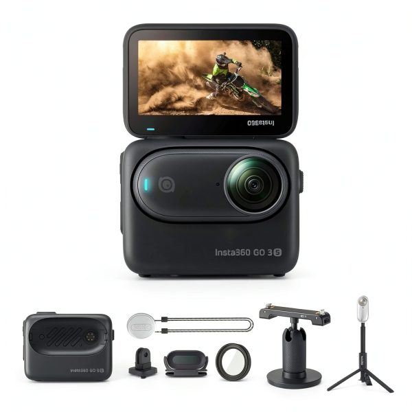 Insta360 GO 3S Action Camera 4K Stabilized Compact Black-0