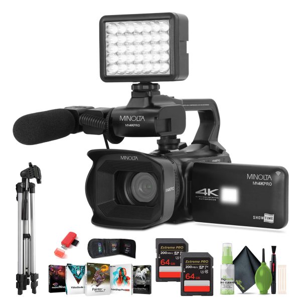 Minolta MN4KPRO 4K60 Camcorder Kit for Professional Creators-7
