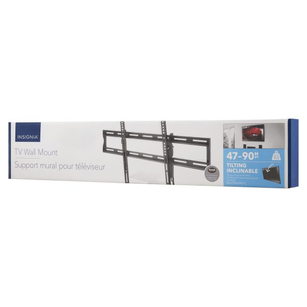 Insignia Tilting TV Wall Mount Steel Construction Low-8