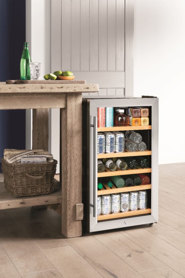 GE Wine Cooler 31 Bottle Stainless Steel Beverage Storage-10