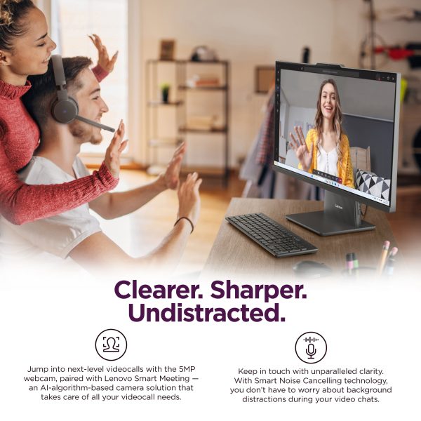 Lenovo IdeaCentre 27 Touchscreen All In One AMD Ryzen 5-5