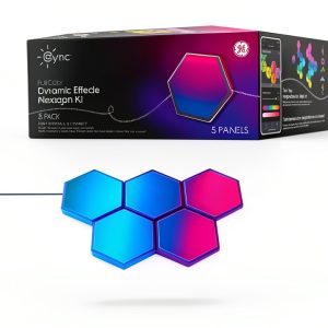 Cync Smart Hexagon LED Panels Color Changing Music Sync-0