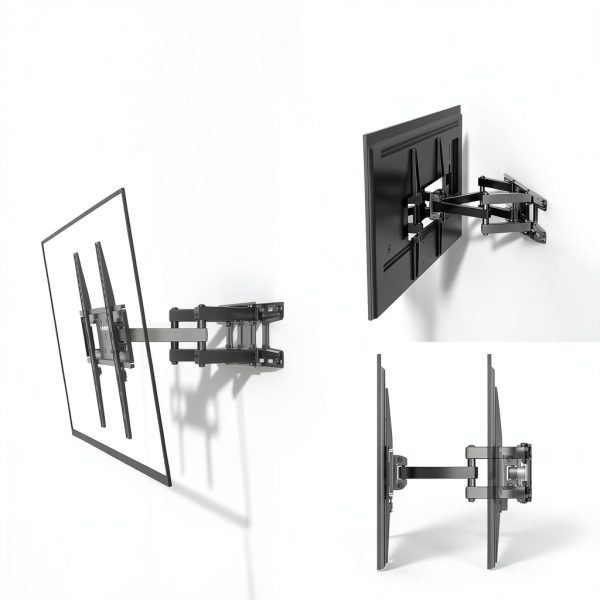 Pavo TV Wall Mount Universal Tilt Swivel Space Saving-4