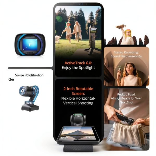 DJI Osmo Pocket 3 4K Handheld Gimbal Camera Bundle-1