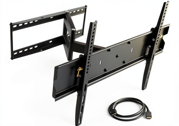 Mount It Full Motion TV Wall Mount Swivel Tilt 110 lbs-10