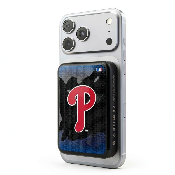 Keyscaper Philadelphia Phillies Wireless Magnetic Power Bank-0