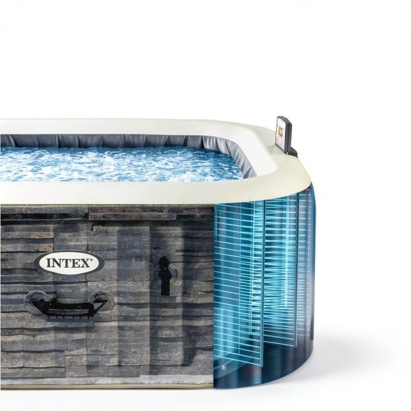 Intex PureSpa Plus Inflatable Hot Tub 4 Person Jets-9