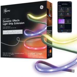 GE Cync Smart LED Light Strips Color Music Sync Indoor-0
