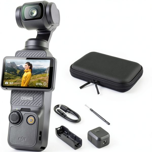 DJI Osmo Pocket 3 4K 120fps Handheld Gimbal Stabilizer-0