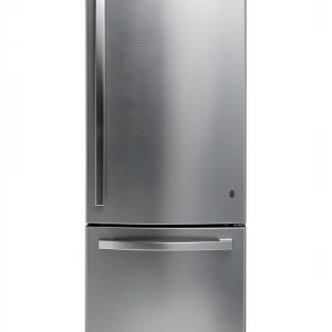 GE Bottom Freezer Refrigerator Stainless Steel LED Lighting-0