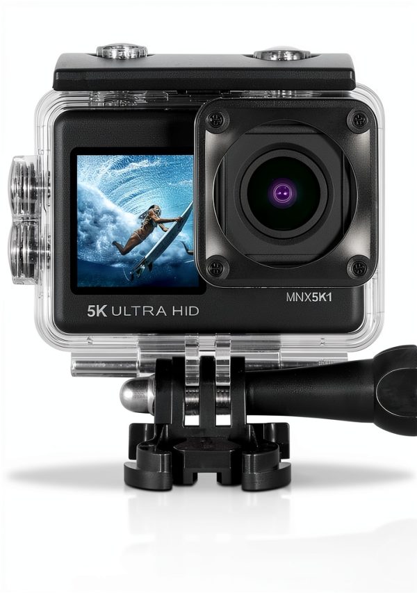 Minolta MNX5K1 5K Action Camera Kit Waterproof Adventure-3