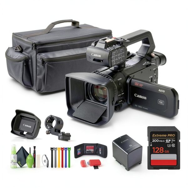 Canon XA70 PAL 4K UHD Camcorder Professional Video-0
