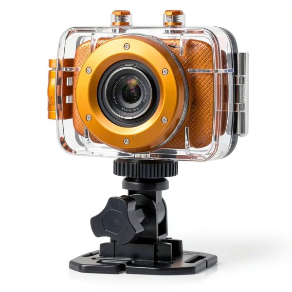 Pyle Mini HD Sports Action Camera 5MP Waterproof 2 Screen-1