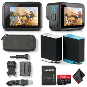 GoPro HERO11 Black Waterproof Action Camera Bundle-0