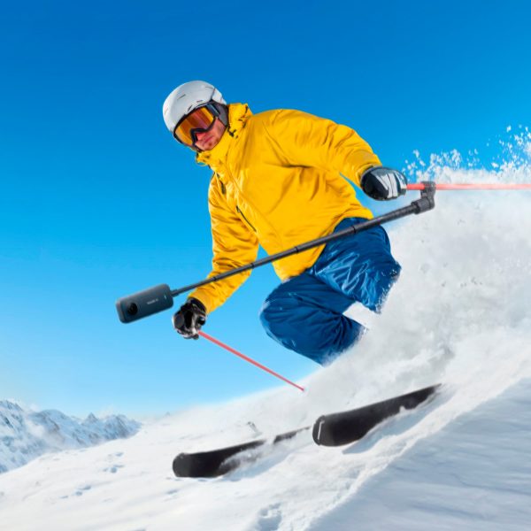 Insta360 Ski Pole Mount Adjustable Angle Durable Winter-6