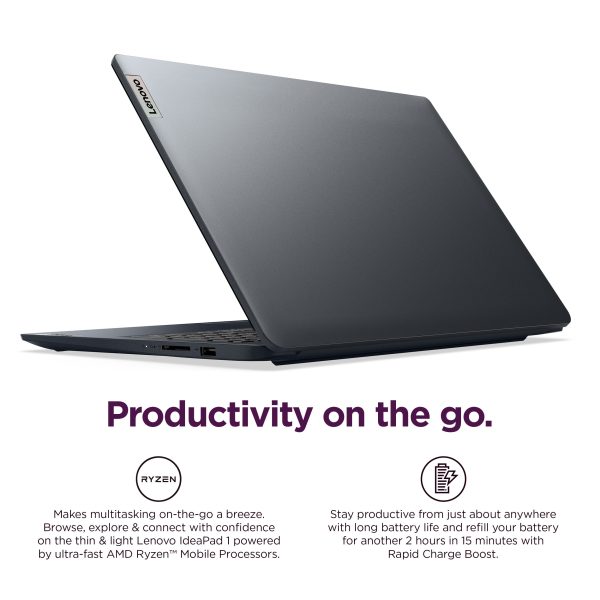 Lenovo IdeaPad 1 Laptop AMD Ryzen 5 7520U 8GB Memory-3