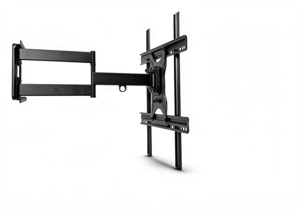 MI-345 Full Motion TV Wall Mount Steel Low Profile Design-3