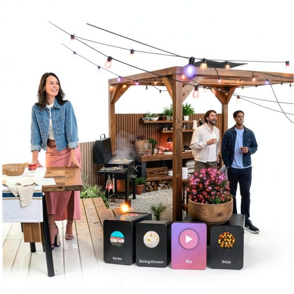 Philips Hue Festavia Smart Color Changing Outdoor String-5
