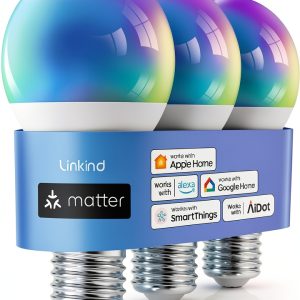 Linkind Smart LED Bulb Matter Compatible Color Changing-0