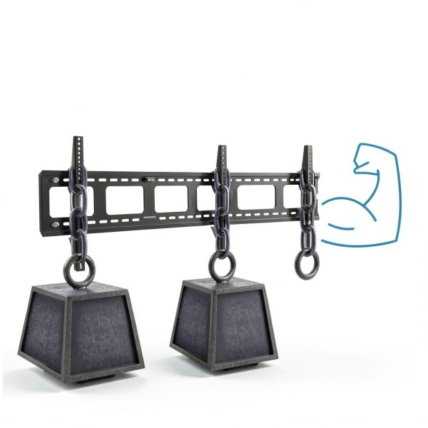 Mount It TV Wall Mount Heavy Duty Steel Tilting Design-2