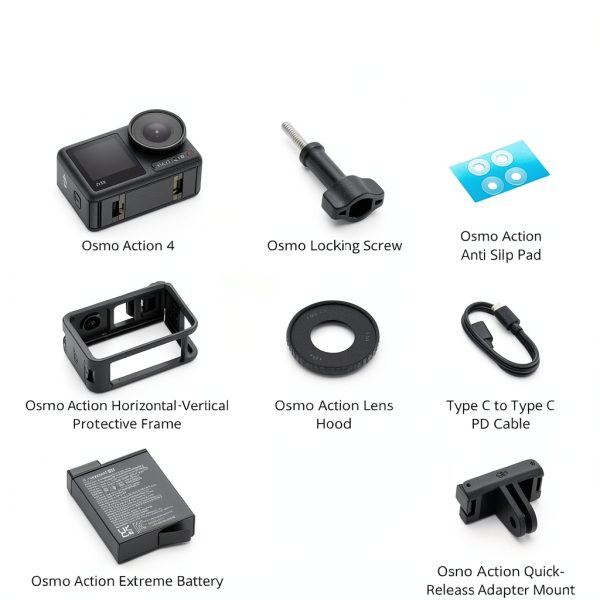 DJI Osmo Action 4 Waterproof Camera 4K Stabilization-6