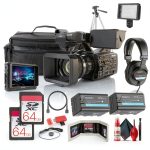 Sony PXW Z300 XDCAM Camcorder 4K Monitor Bundle-0