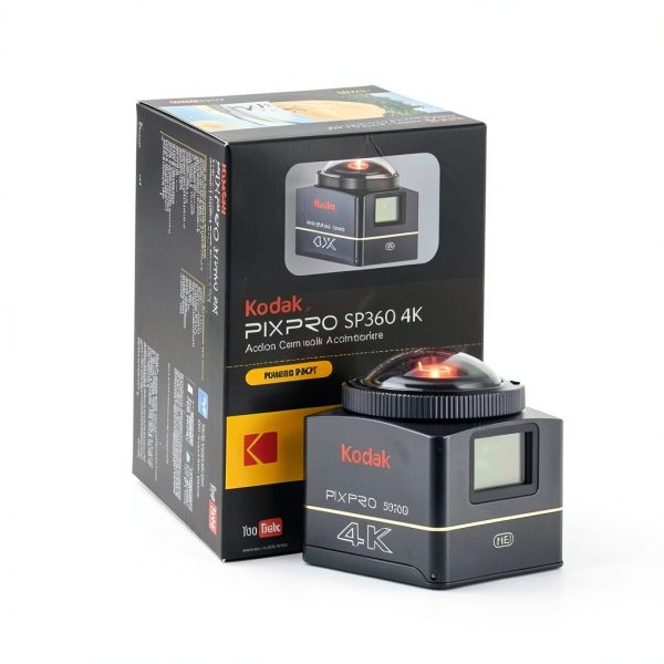 Kodak SP360 4K VR Camera Premier Pack Action VR-0
