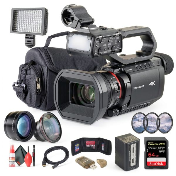Panasonic AG CX20 4K Professional Camcorder Bundle Pro Video-0