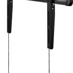 Best Buy Essentials Fixed TV Wall Mount Steel Space Saving-0