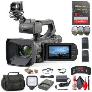 Canon XA70 UHD 4K Camcorder Professional Bundle-0
