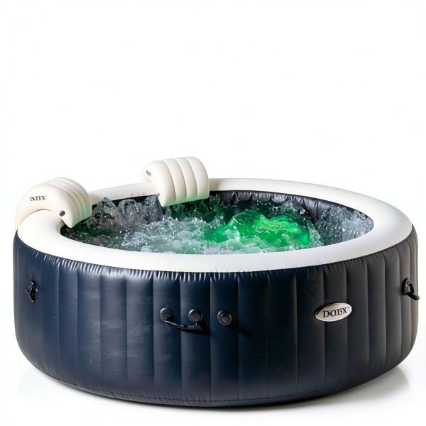 Intex PureSpa Plus Portable Inflatable Hot Tub 4 Person-2