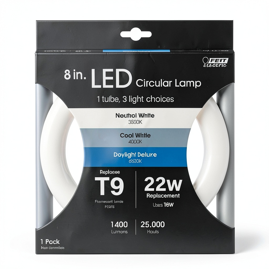 FEIT ELECTRIC LED Tube Light installed in a ceiling fixture