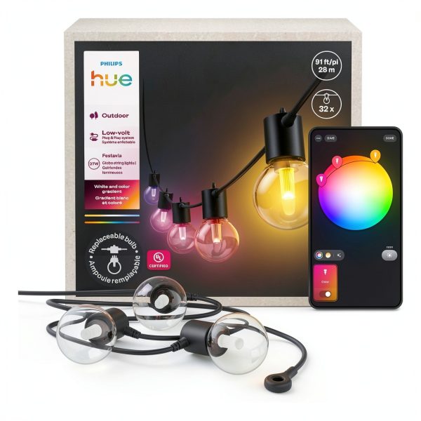 Philips Hue Festavia Smart Color Changing Outdoor String-1