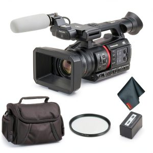 Panasonic AG CX350 4K Camcorder Bundle Kit with Accessories-0
