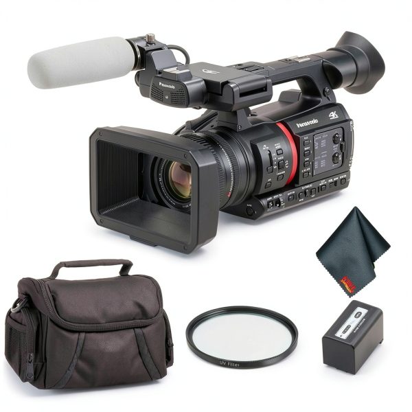 Panasonic AG CX350 4K Camcorder Bundle Kit with Accessories-0