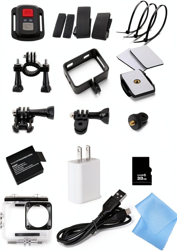 Minolta MNX5K1 5K Action Camera Kit Waterproof Adventure-6