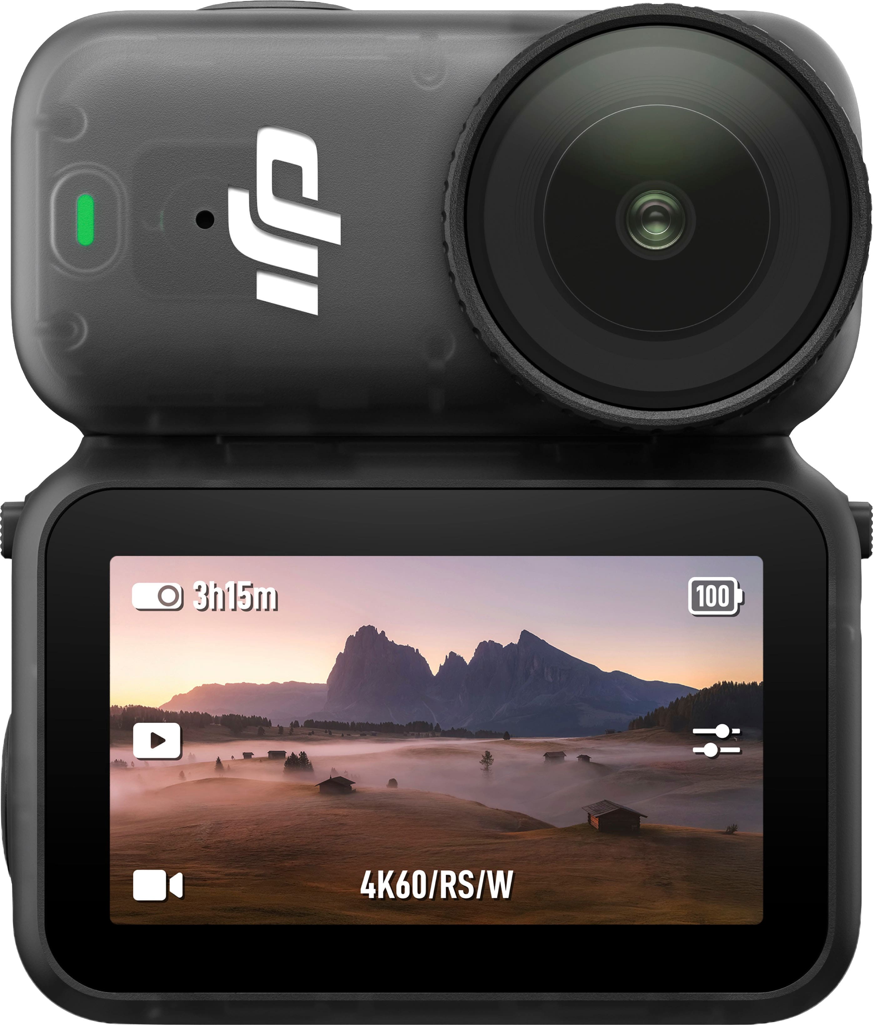 DJI OSMO NANO Gimbal in use during outdoor vlogging