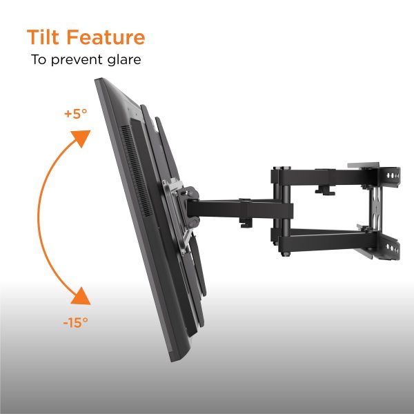 ProMounts Full Motion TV Wall Mount Steel Articulating-4