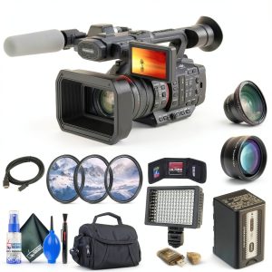 Panasonic HC X20 4K Camcorder Bundle with 64GB Card-0