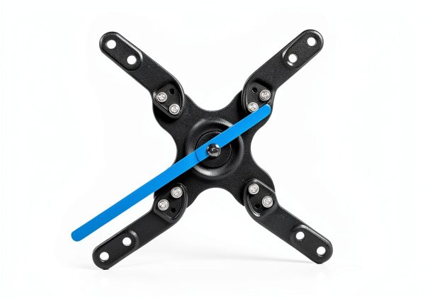 MI-2042L Full Motion TV Wall Mount Single Stud Installation-4