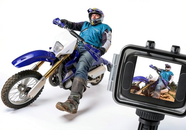 Pyle Mini HD Sports Action Camera 5MP Waterproof 2 Screen-3