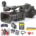 Canon XF605 Pro Camcorder 4K UHD HDR Bundle Professional-0