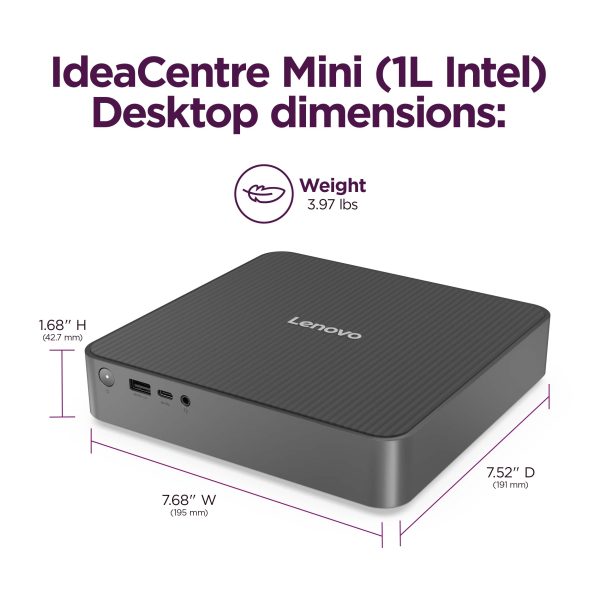 Lenovo IdeaCentre Mini Desktop Intel Core 7 16GB Memory-8