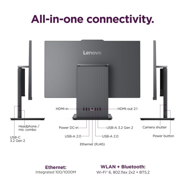 Lenovo IdeaCentre AIO 23.8 Touchscreen All In One Computer-7